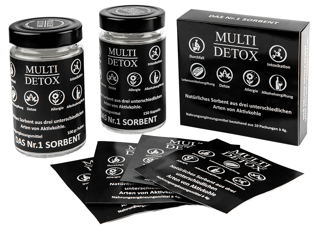 Multi Detox - Sorbens der neuen Generation